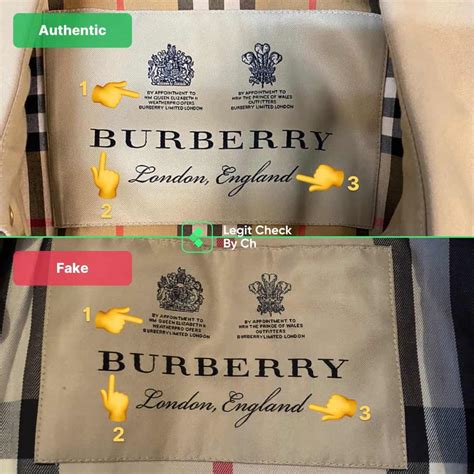 burberry tag real vs fake t shirt|burberry coat with tag.